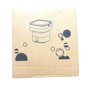 Multi-Function Folding Washing Machine Green Washer Compact Travel 9L 12V